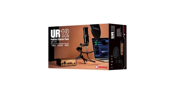 Steinberg UR12B Podcast Starter Pack - Yamaha USA